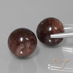 Gemas de Matriz Ojo de Tigre Multicolor natural de 41.41 ct, Esfera / Bola, Opaco