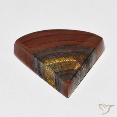 Matriz Ojo de Tigre Multicolor natural de 18.42 ct, Trillón, Opaco