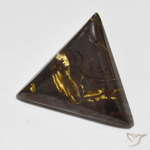 Matriz Ojo de Tigre Multicolor natural de 21.22 ct, Trillón, Opaco