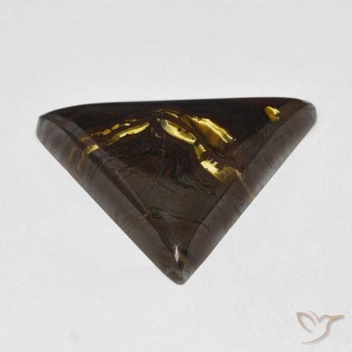 Matriz Ojo de Tigre Multicolor natural de 21.22 ct, Trillón, Opaco