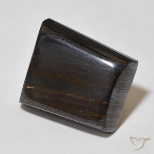 Matriz Ojo de Tigre Multicolor natural de 26.01 ct, Elegante, Opaco