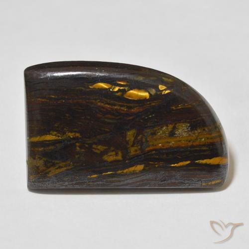 51.12ct Natural Multicolor Matriz Ojo de Tigre, Elegante, Opaco