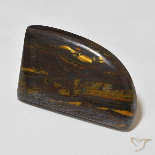 Matriz Ojo de Tigre Multicolor natural de 51.12 ct, Elegante, Opaco