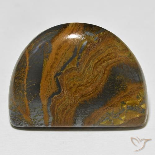 67.99ct Natural Multicolor Matriz Ojo de Tigre, Elegante, Opaco