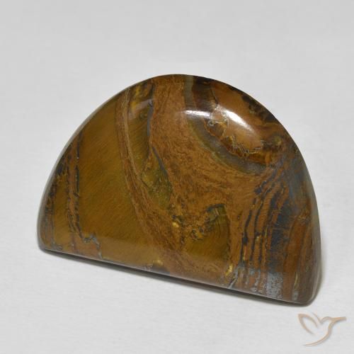 Matriz Ojo de Tigre Multicolor natural de 46.72 ct, Elegante, Opaco