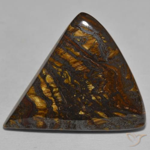 58.53ct Natural Multicolor Matriz Ojo de Tigre, Trillón, Opaco
