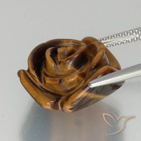 Ojo de Tigre Marrón dorado natural de 11.12 ct, Elegante, Opaco
