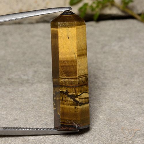21.64ct Natural Marrón cálido Ojo de Tigre, Elegante, Opaco