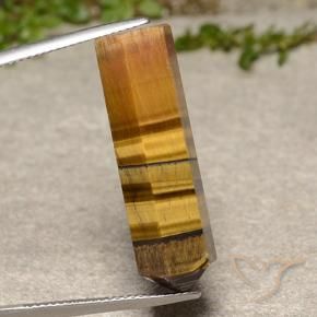 Ojo de Tigre Marrón claro natural de 21.30 ct, Elegante, Opaco