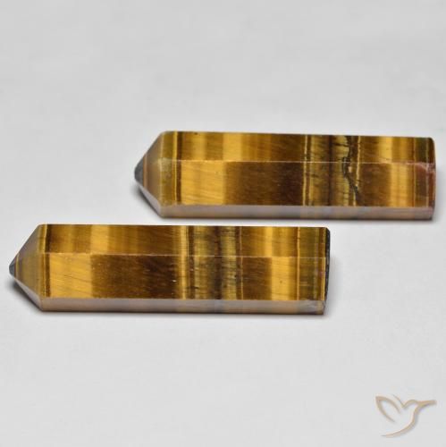 39.60ctw Natural Marrón medio Ojo de Tigre, Elegante, Opaco
