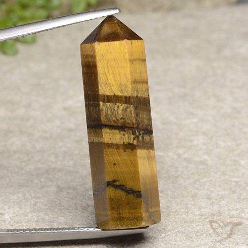 20.59ct Natural Marrón dorado Ojo de Tigre, Elegante, Opaco