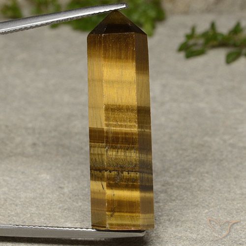 23.42ct Natural Marrón dorado Ojo de Tigre, Elegante, Opaco