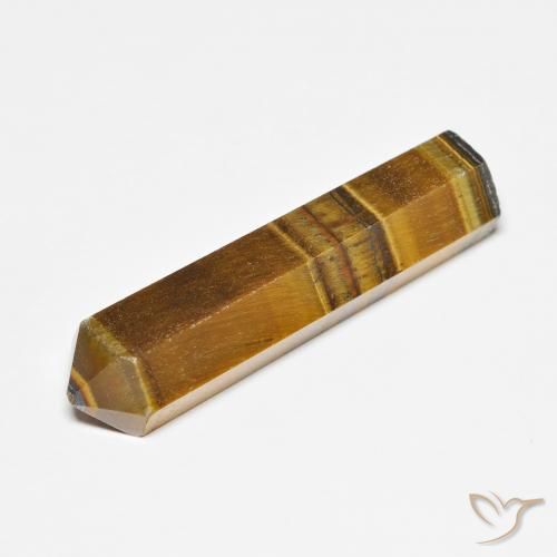 19.10ct Natural Marrón claro Ojo de Tigre, Elegante, Opaco