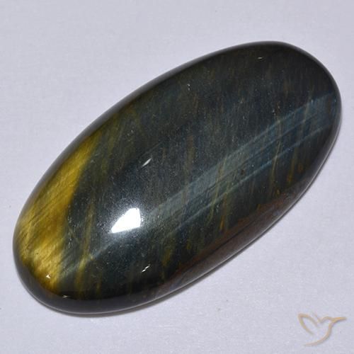 17.62ct Natural Marrón oro Ojo de Tigre, Ovalada, Opaco