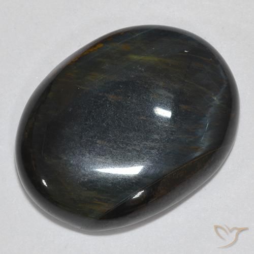 13.95ct Natural Marrón oro Ojo de Tigre, Ovalada, Opaco