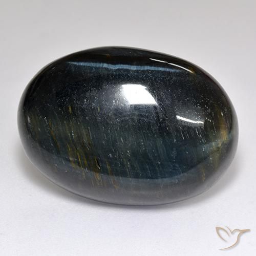Ojo de Tigre Marrón oro natural de 35.88 ct, Corte Óvalo, Opaco
