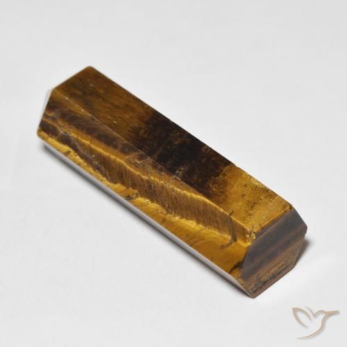 Ojo de Tigre Marrón dorado natural de 36.84 ct, Elegante, Opaco