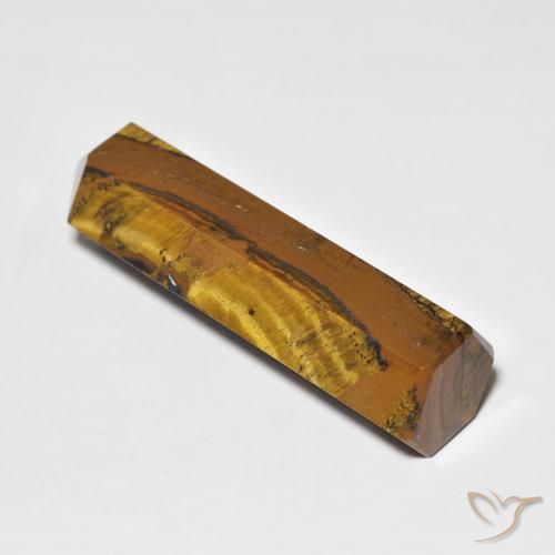 Ojo de Tigre Marrón cálido natural de 25.91 ct, Elegante, Opaco