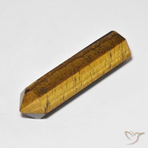 22.53ct Natural Marrón amarillento Ojo de Tigre, Elegante, Opaco