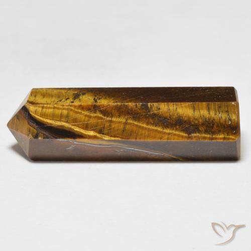 Ojo de Tigre Marrón cálido natural de 22.41 ct, Elegante, Opaco