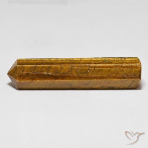 36.78ct Natural Marrón medio Ojo de Tigre, Elegante, Opaco