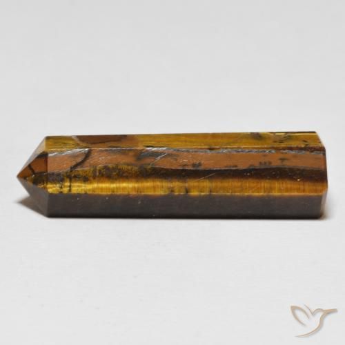 Ojo de Tigre Marrón medio natural de 28.75 ct, Elegante, Opaco
