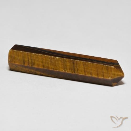 Ojo de Tigre Marrón medio natural de 27.50 ct, Elegante, Opaco