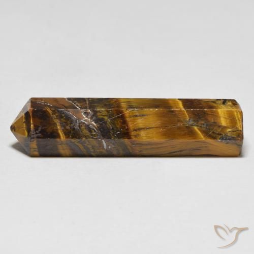 Ojo de Tigre Medium Dark-Brown natural de 29.67 ct, Elegante, Opaco