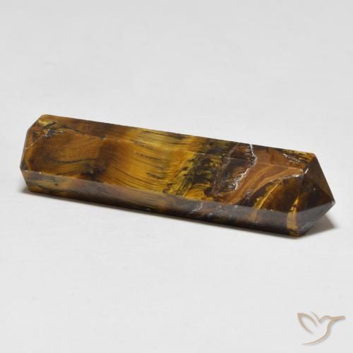 Ojo de Tigre Medium Dark-Brown natural de 29.67 ct, Elegante, Opaco