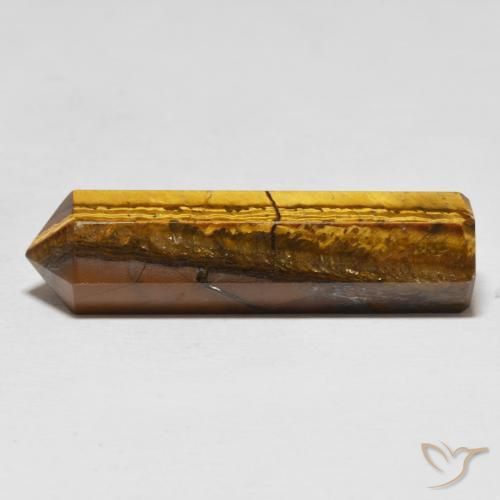 24.00ct Natural Marrón cálido Ojo de Tigre, Elegante, Opaco