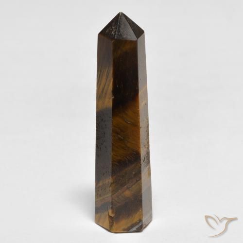 19.07ct Natural Marrón cálido Ojo de Tigre, Elegante, Opaco