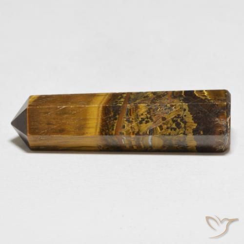 31.74ct Natural Medium Light-Brown Ojo de Tigre, Elegante, Opaco