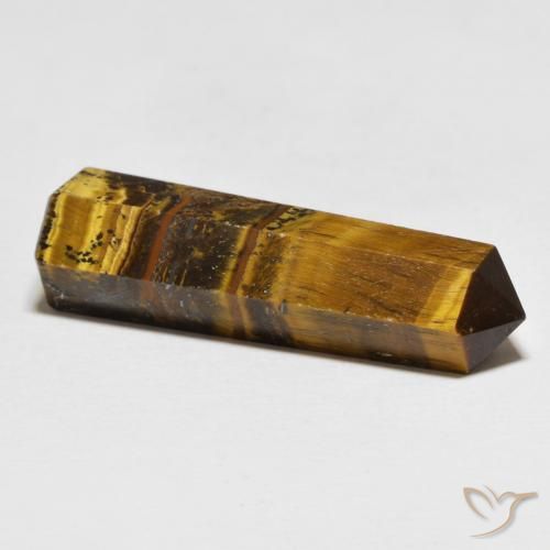 Ojo de Tigre Medium Light-Brown natural de 31.74 ct, Elegante, Opaco