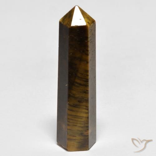 23.35ct Natural Medium Light-Brown Ojo de Tigre, Elegante, Opaco