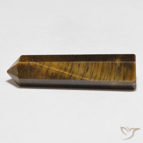 Ojo de Tigre Medium Light-Brown natural de 23.35 ct, Elegante, Opaco