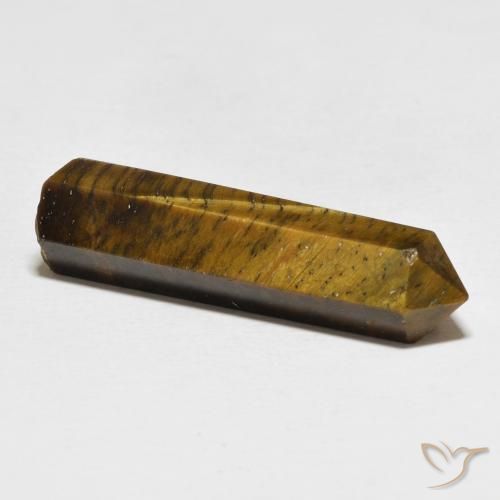 Ojo de Tigre Medium Light-Brown natural de 23.35 ct, Elegante, Opaco