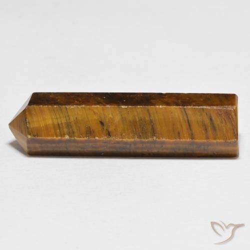 Ojo de Tigre Marrón amarillento natural de 33.78 ct, Elegante, Opaco