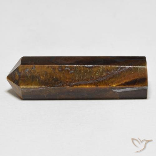 30.74ct Natural Medium Light-Brown Ojo de Tigre, Elegante, Opaco