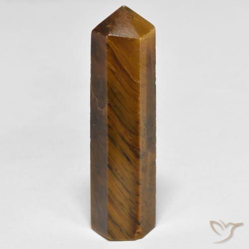 32.34ct Natural Medium Light-Brown Ojo de Tigre, Elegante, Opaco