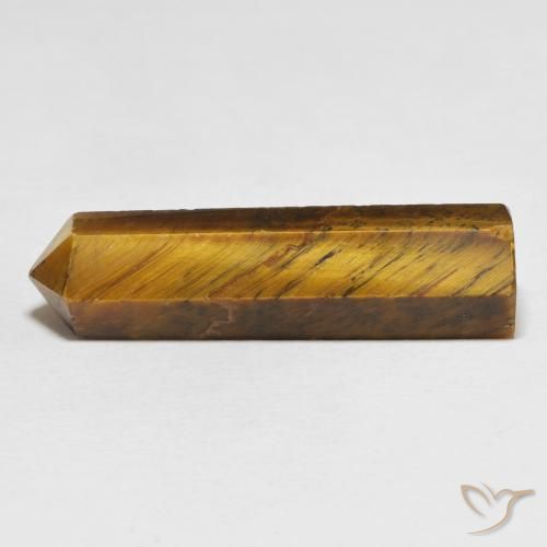 Ojo de Tigre Medium Light-Brown natural de 32.34 ct, Elegante, Opaco