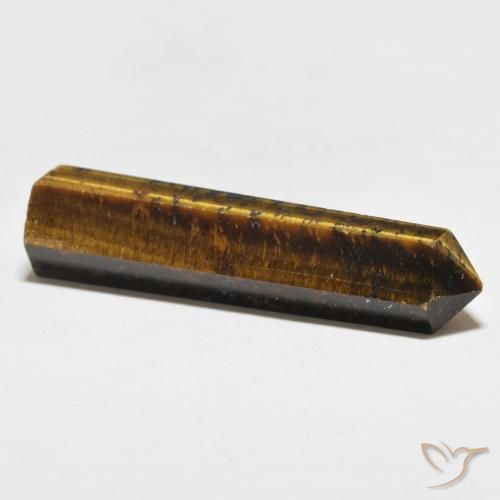 Ojo de Tigre Marrón dorado natural de 19.26 ct, Elegante, Opaco