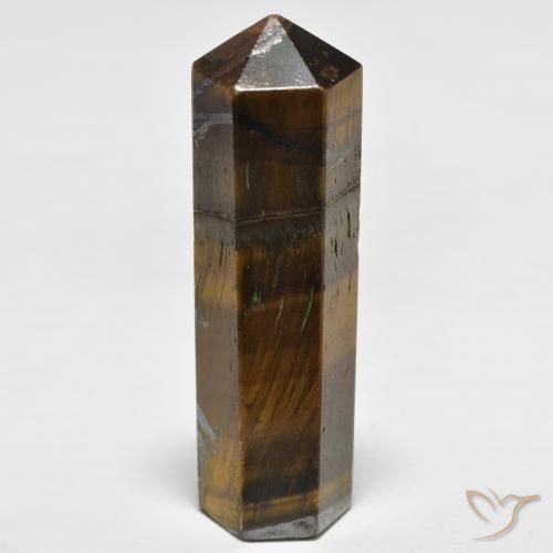 43.83ct Natural Marrón cálido Ojo de Tigre, Elegante, Opaco