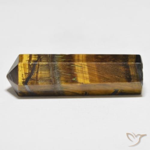 Ojo de Tigre Marrón cálido natural de 43.83 ct, Elegante, Opaco