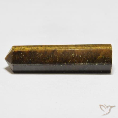 Ojo de Tigre Marrón dorado natural de 27.00 ct, Elegante, Opaco