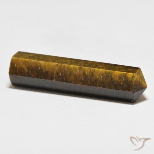 Ojo de Tigre Marrón dorado natural de 27.00 ct, Elegante, Opaco