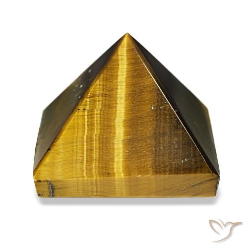 85.50ct Marrón dorado Ojo de Tigre, Cuadrado, Opaco