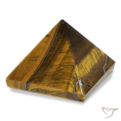 Ojo de Tigre Marrón cálido natural de 98.18 ct, Cuadrado, Opaco