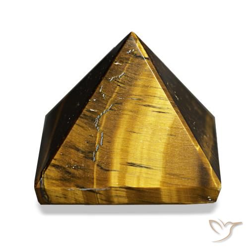 97.28ct Marrón dorado Ojo de Tigre, Cuadrado, Opaco