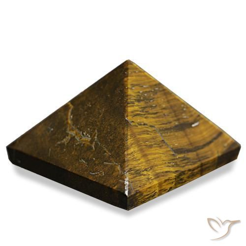 Ojo de Tigre Marrón jengibre natural de 71.50 ct, Cuadrado, Opaco