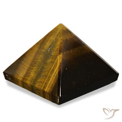 Ojo de Tigre Marrón amarillento natural de 85.18 ct, Cuadrado, Opaco